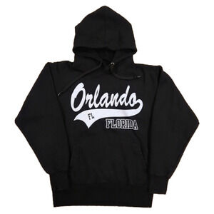 𝅺A.J. Apparel Black Orlando Florida Hoodie
